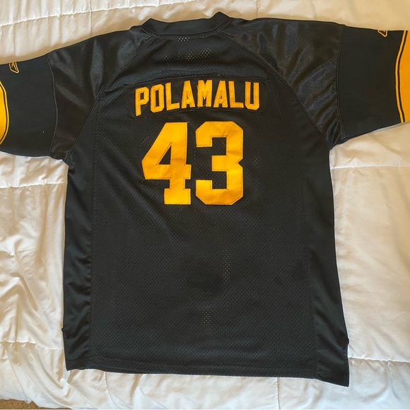 Pittsburgh Steelers jersey youth XL #43 polamalu - Picture 5 of 6